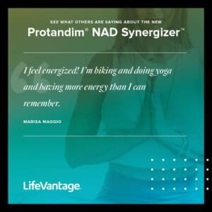 Protandim NAD Synergizer Testimonial Marisa Maggio 1080x1080