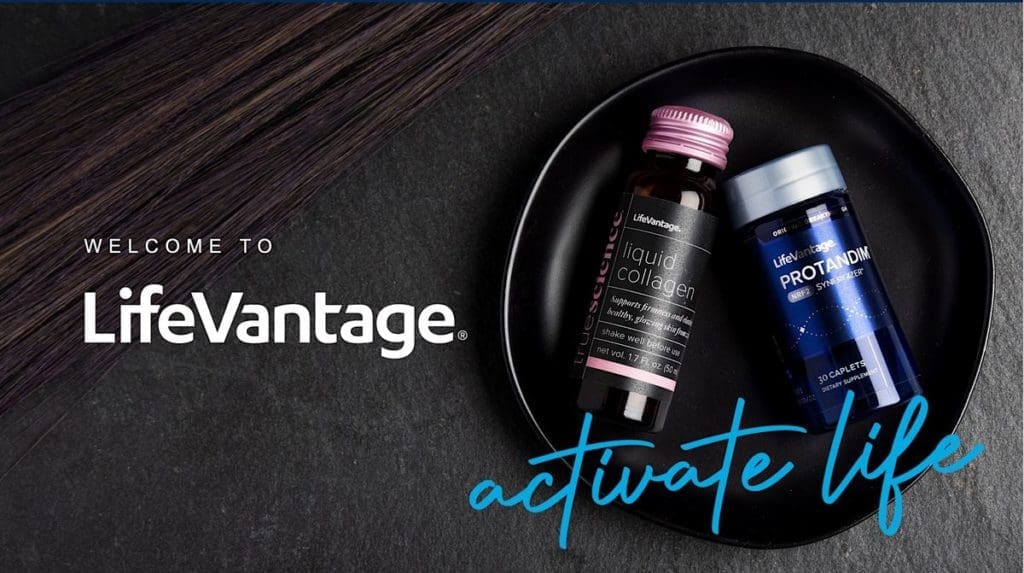 LifeVantage welcome to activate life background