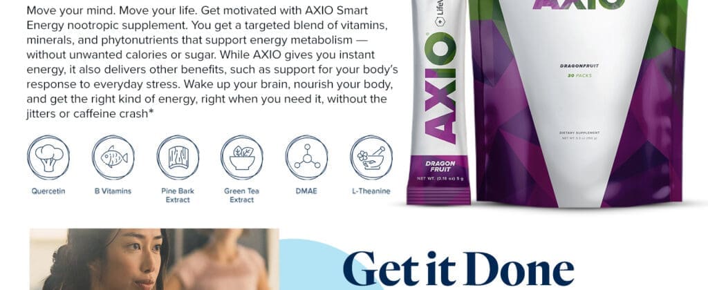 AXIO Energy Drink Descripción 02