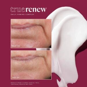 TrueScience TrueRenew dagelijkse verstevigende testimonial