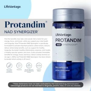 Integratore NAD Supporta un sistema vascolare sano, integratori energetici e vitamine per la concentrazione, integratori NAD per le scorie cellulari e la salute generale 4