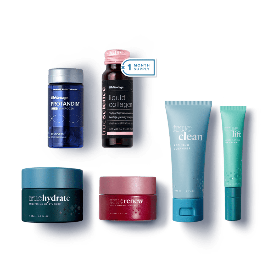LifeVantage Geactiveerde Huidverzorgingscollectie met Gezonde Gloed VS