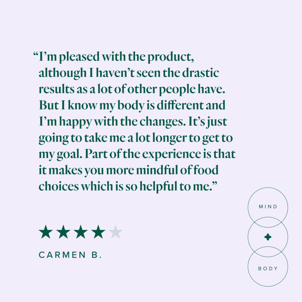 Best Mindbody Glp-1 Activation 22 MB Testimonial Carmen B