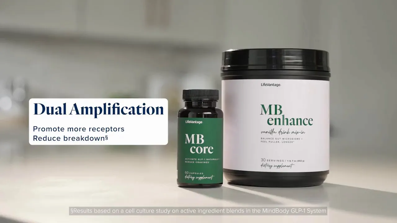 La activación directa de MB Core y el apoyo al microbioma de MB Enhance trabajan juntos