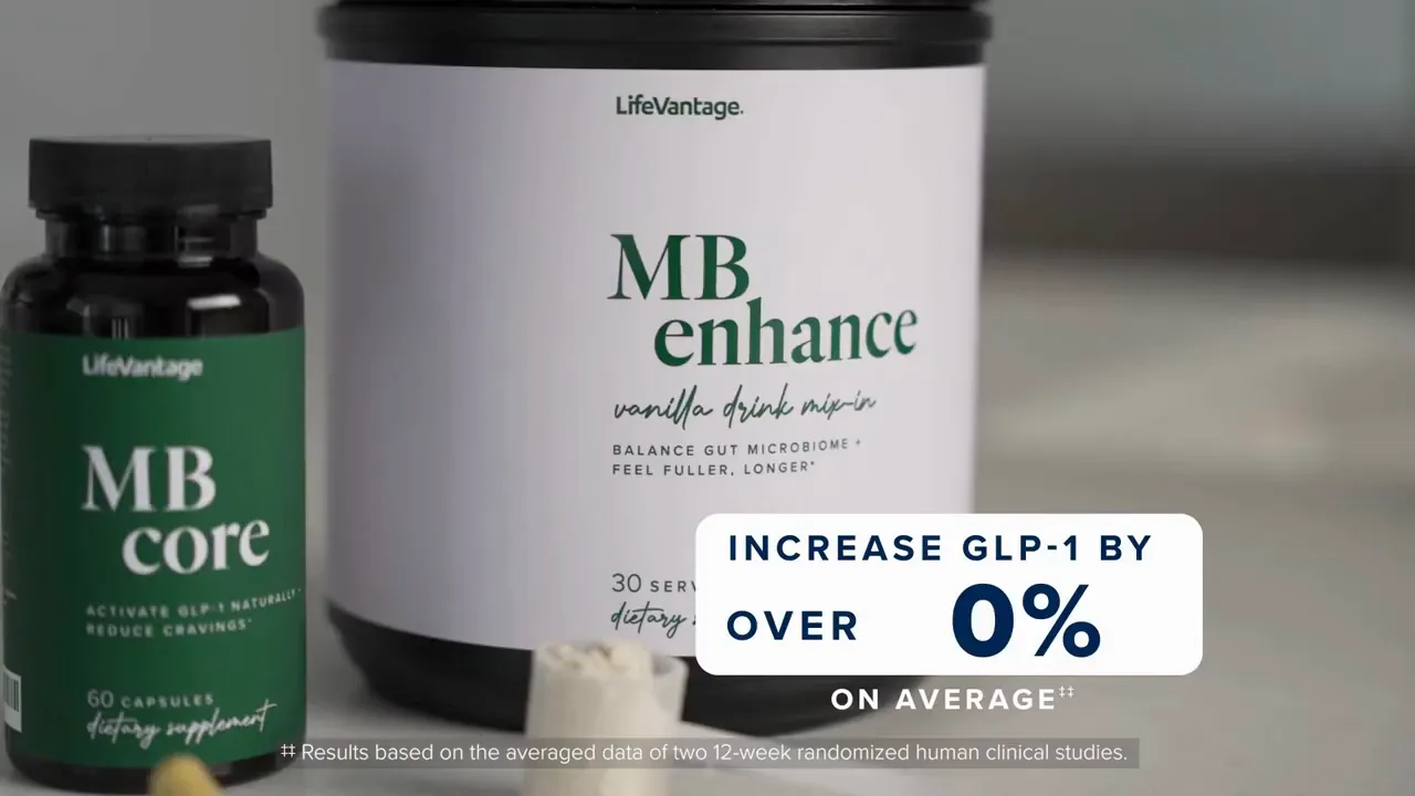 El sistema MindBody GLP-1 es un sistema de dos productos para reequilibrar las hormonas del hambre